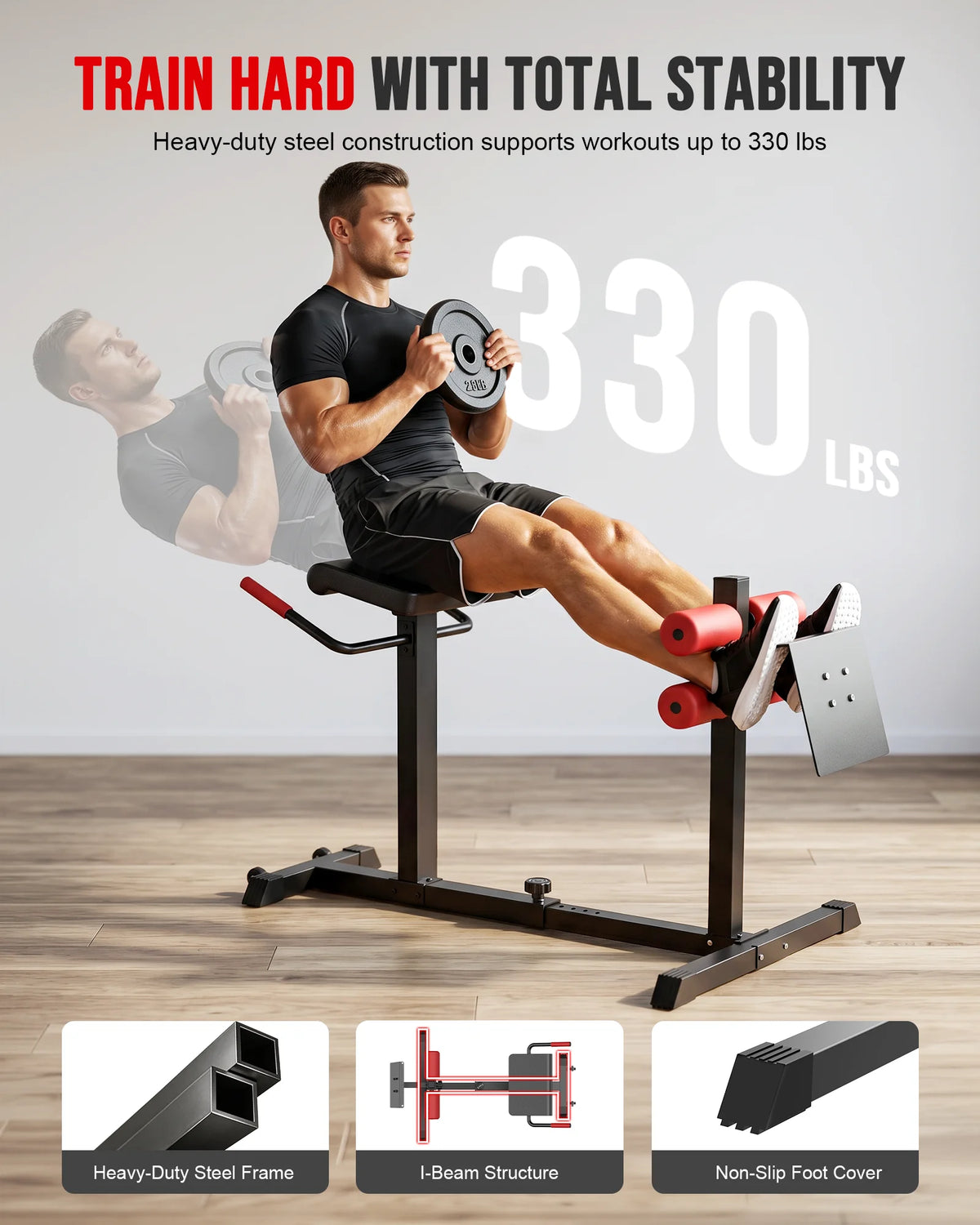 EYESUN Roman Chair Back Extension Machine for Home Gym