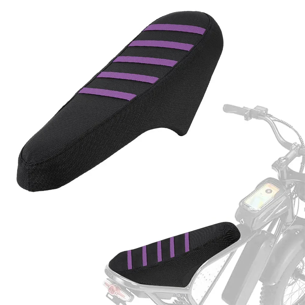 Seat Cover Waterproof Non-slip Particles Design PVC For Ridstar Q20 Electric Dirt Bike E-bikes Scooter Bicycle Motorcycle Parts