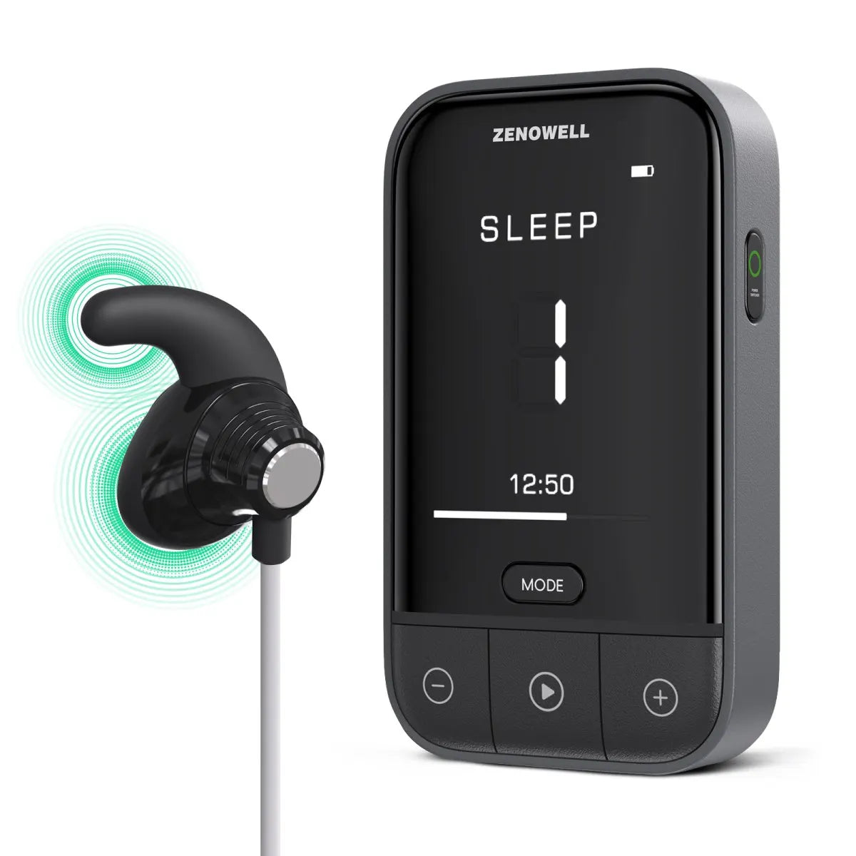 ZenoWell Vagus Nerve Stimulation Device for Sleep and Stress Relief