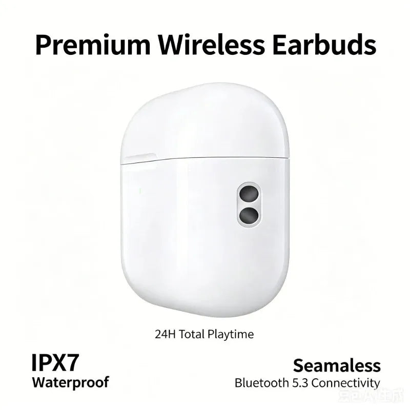 ZZLOVE Pro Wireless Earbuds With Noise Cancellation And Heart Monitoring