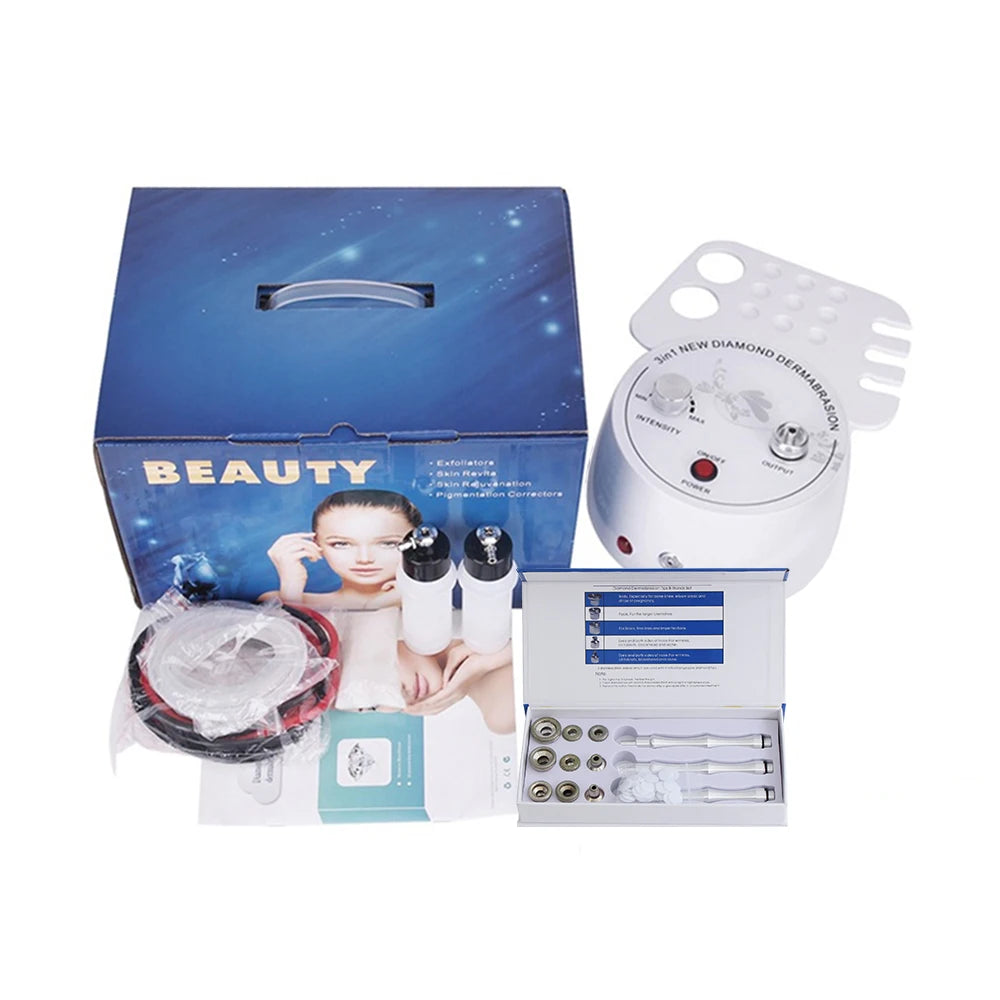 3 in 1 Facial Peeling Deep Cleansing Device Face Beauty Machine Pore Deep Cleaning Skin Care