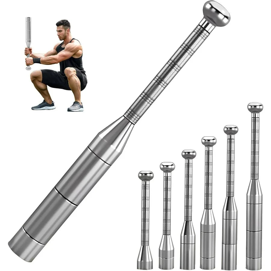 Steel Macebell Club for Strength Training and Full Body Workouts