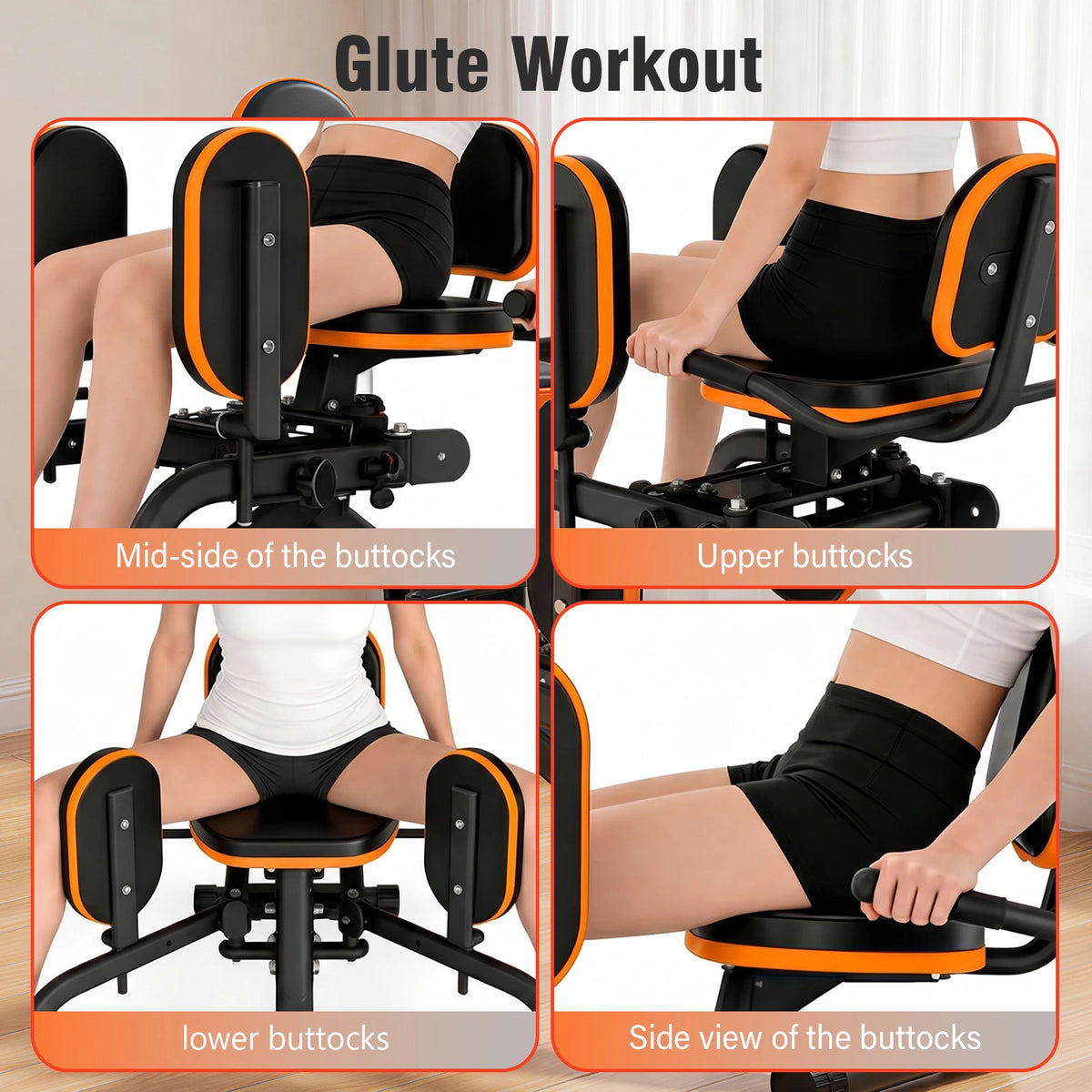 Foldable Hip Trainer for Dual Inner and Outer Thigh Workouts
