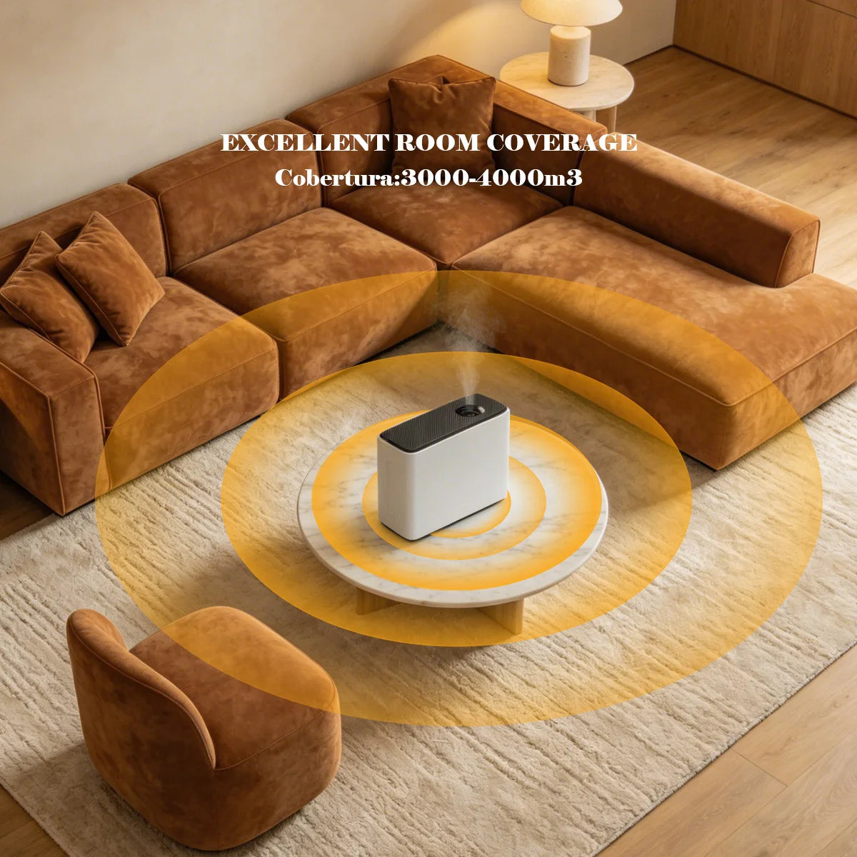 NAMSTE Smart Waterless Fragrance Diffuser With WiFi Bluetooth HVAC Aroma System