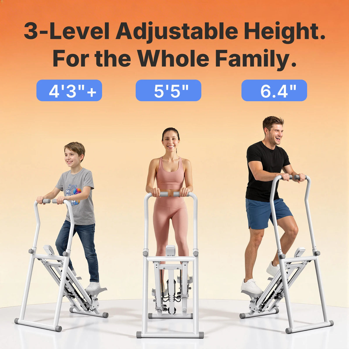 MERACH Foldable Stair Stepper for Full Body Cardio Training