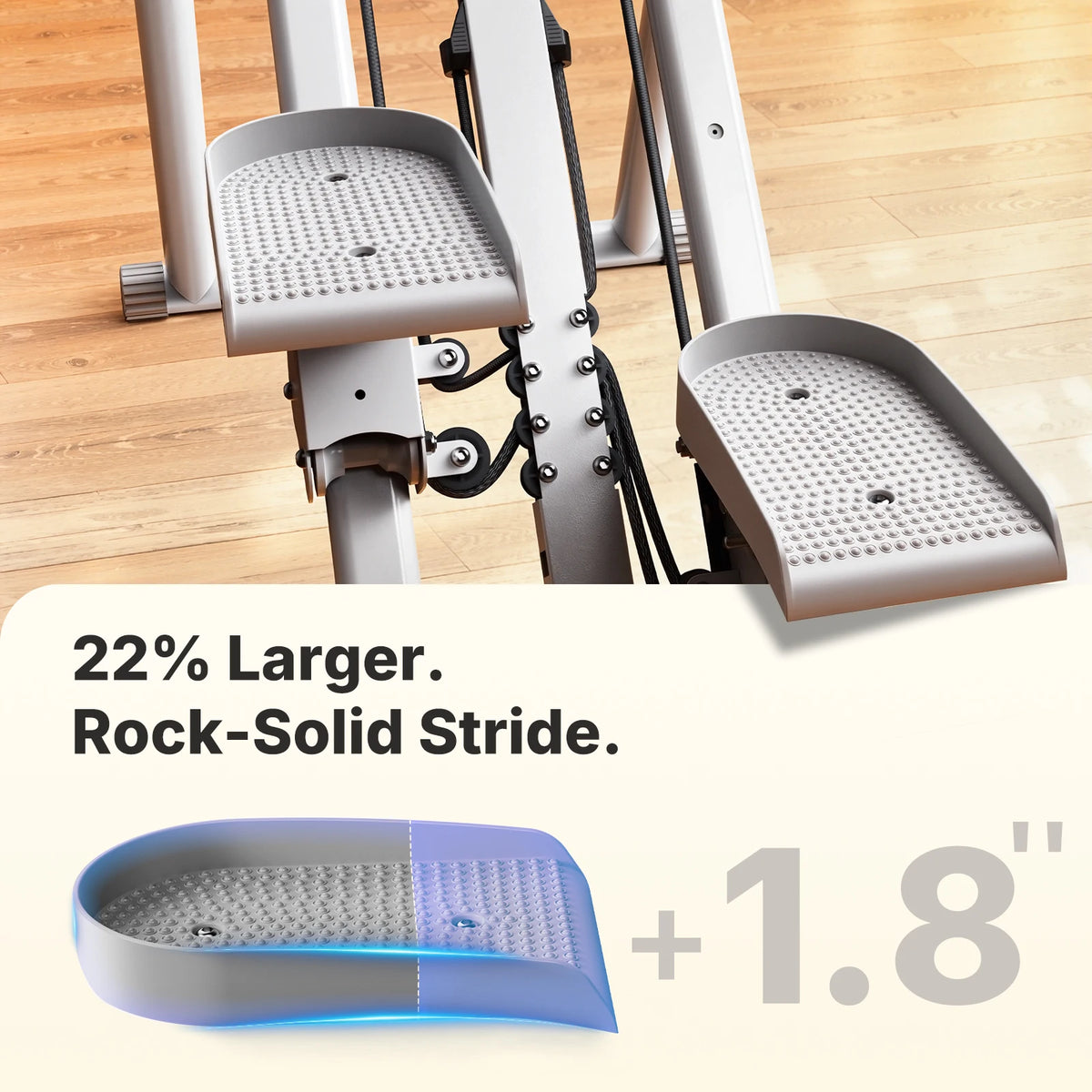 MERACH Foldable Stair Stepper for Full Body Cardio Training