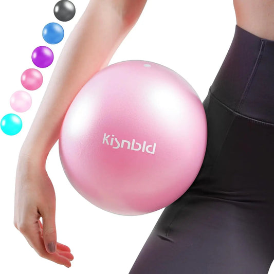 Kisnbld Mini Pilates Ball for Fitness Therapy and Core Training