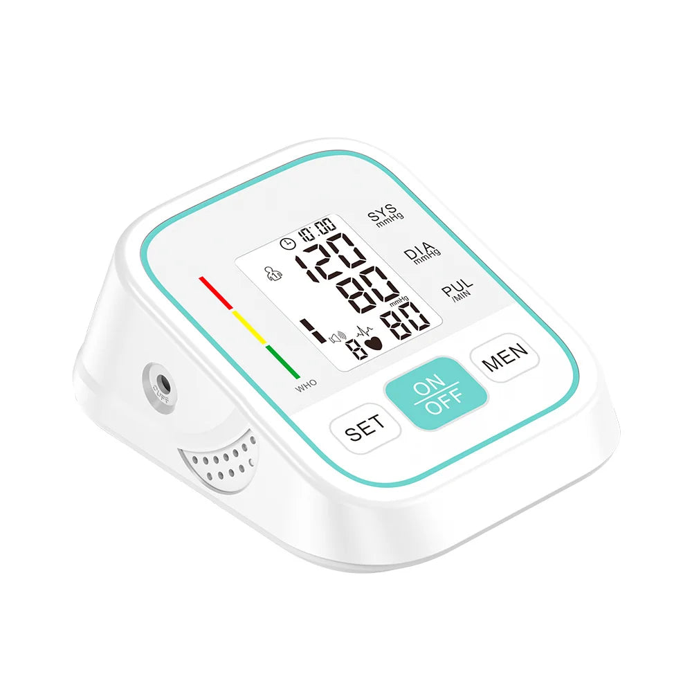 Automatic Digital Upper Arm Blood Pressure Monitor With Voice Broadcast