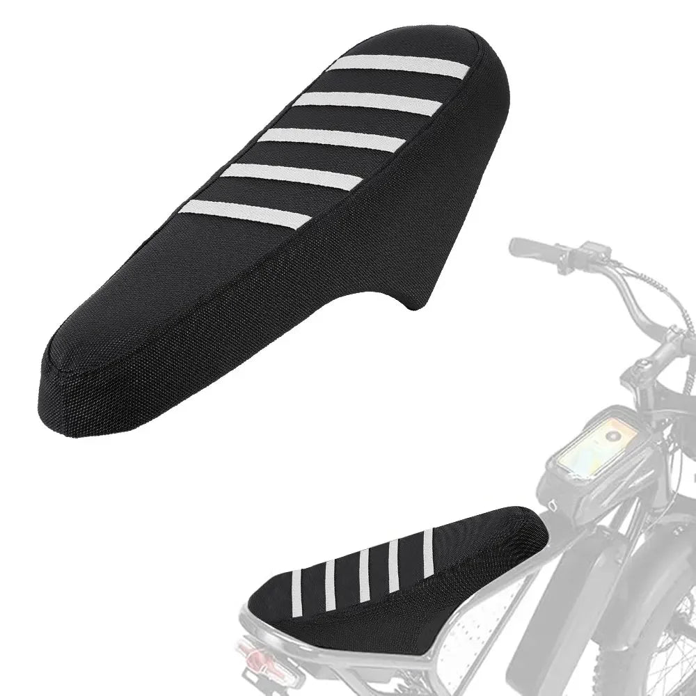 Seat Cover Waterproof Non-slip Particles Design PVC For Ridstar Q20 Electric Dirt Bike E-bikes Scooter Bicycle Motorcycle Parts