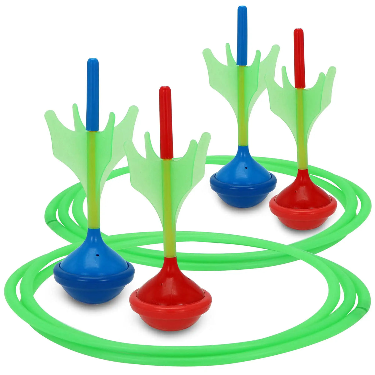 Joyfy Glow In The Dark Lawn Darts Outdoor Family Game Set