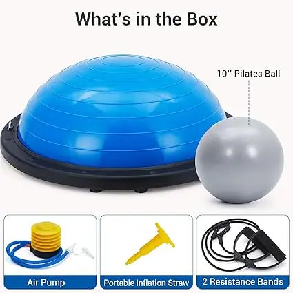 Balance Exercise Ball Trainer With Non Slip Base For Fitness