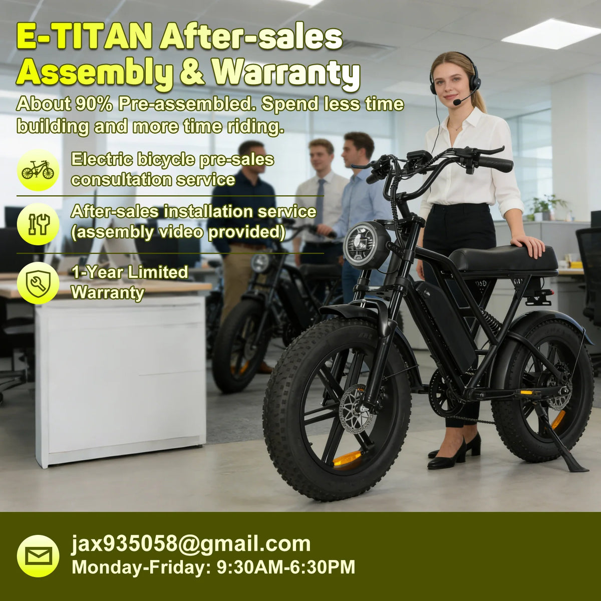 OBX 48V 15Ah Electric Mountain Dirt Bike For Adults 1000W 20"x4 Off Road Fat Tire E-Bike Electric Bicycles Motorcycle