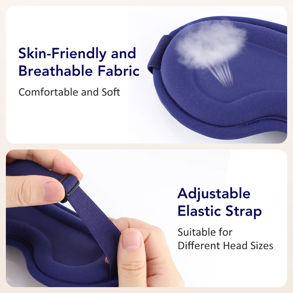 PASTSKY Heated Eye Massager Mask With Vibration for Relaxation
