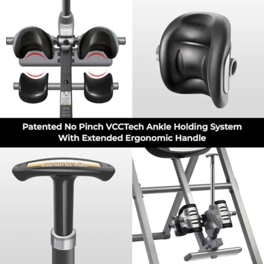 Innova Advanced Heat and Massage Inversion Table for Back Relief