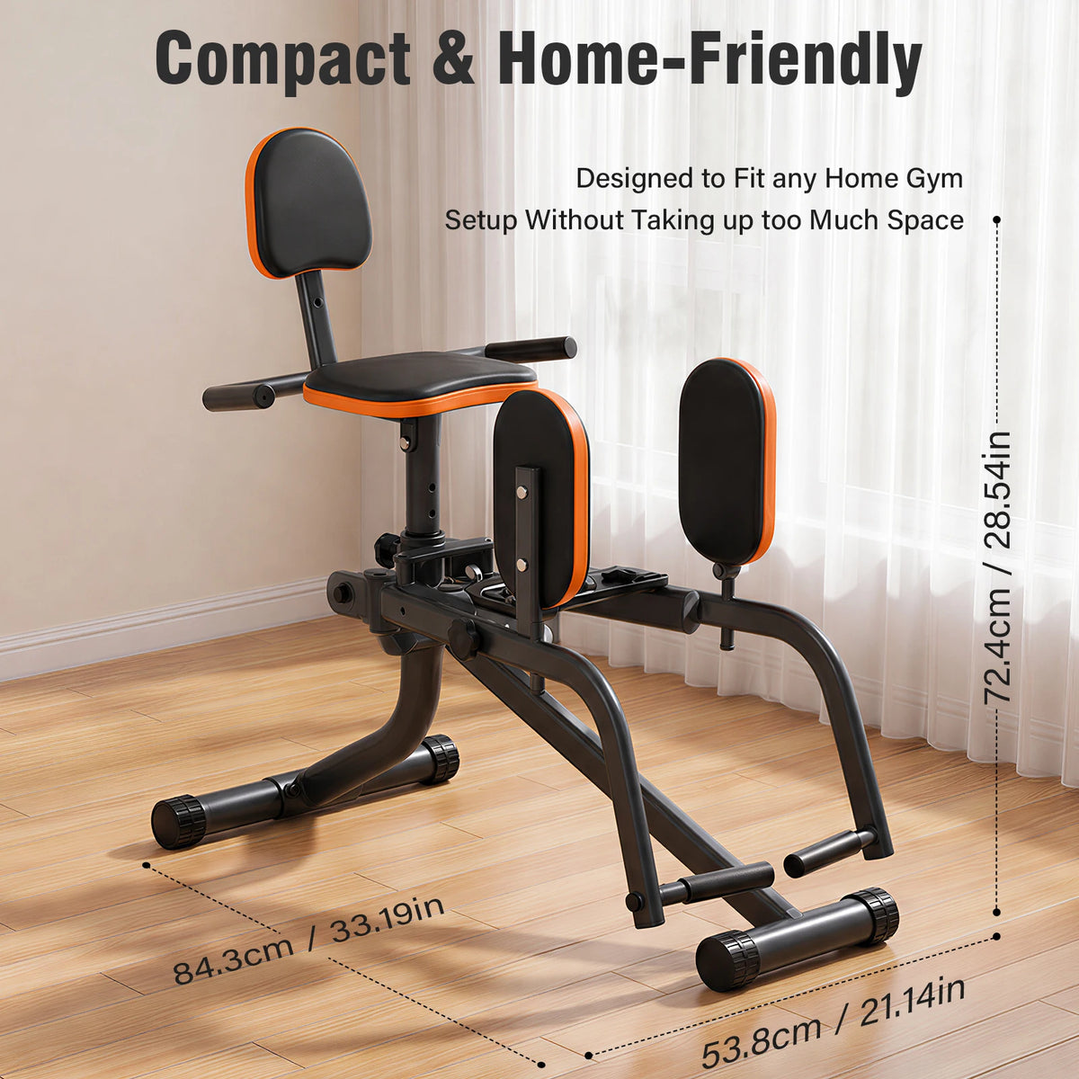 Foldable Hip Trainer for Dual Inner and Outer Thigh Workouts