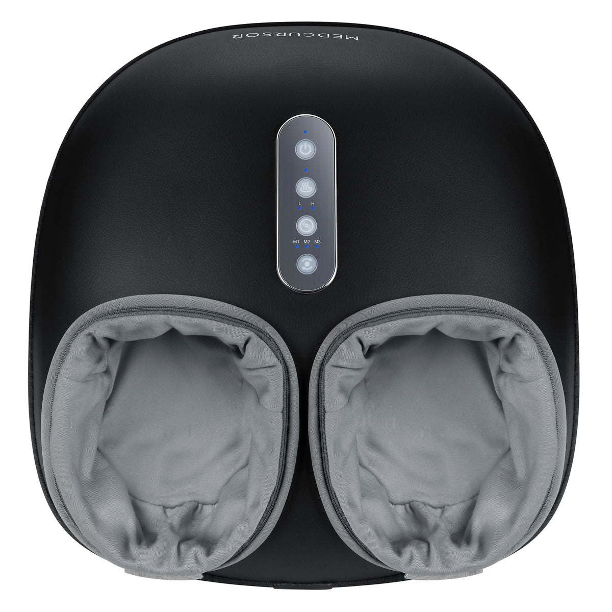 Medcursor Shiatsu Foot Massager Machine with Heat Roller Muscle Relaxation Pain Relief Electric Fully Wrapped Foot Massage