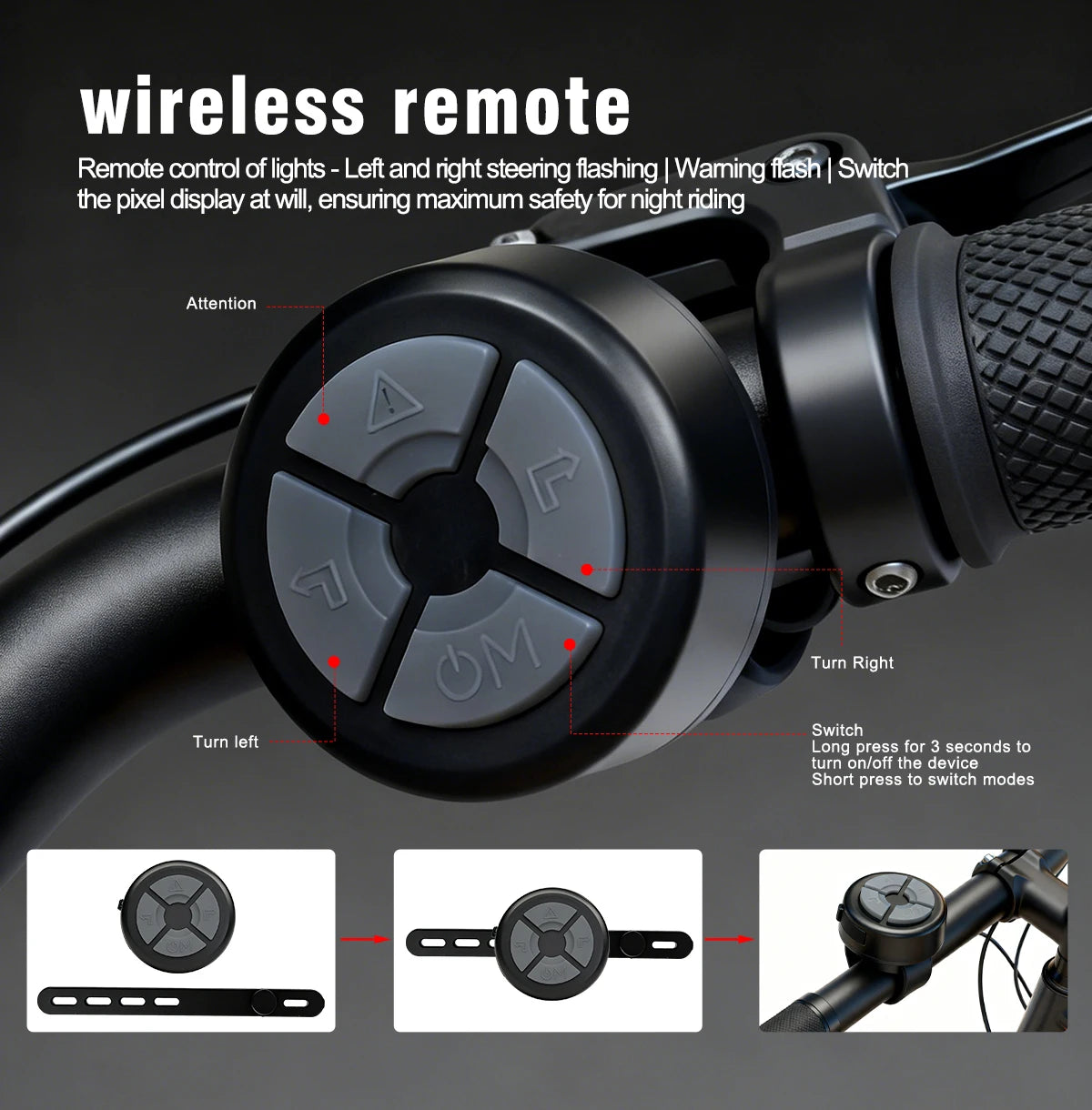 Smart Bike Tail Light With App Control And Brake Sensing